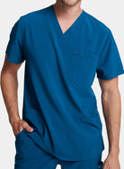 Blouse médicale Dickies EDS Essentiel Homme DKE645-Bleu Caraïbes