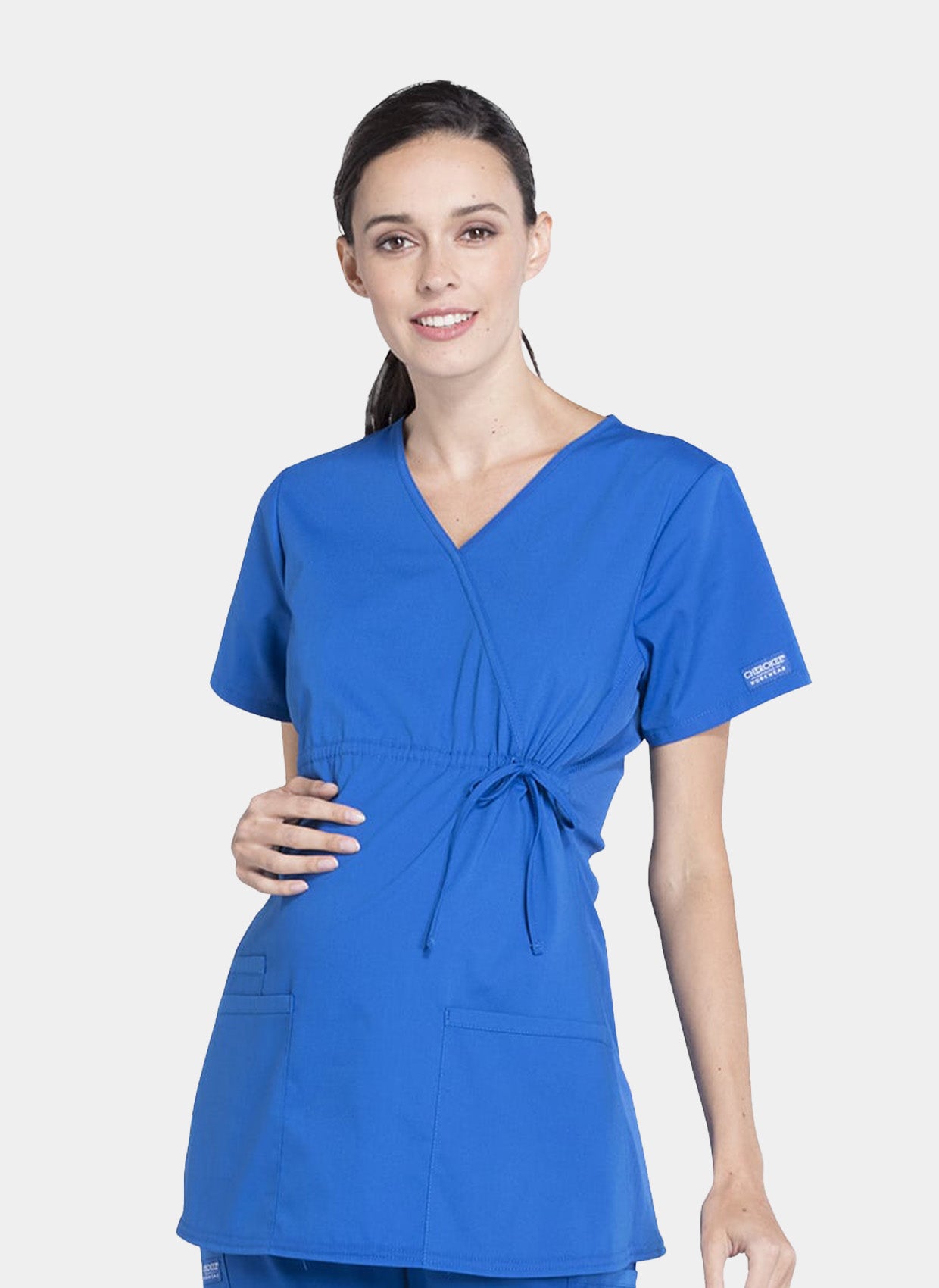 Blouse médicale de maternité Cherokee bleu roi