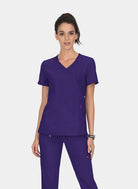 Blouse médicale femme Koi Lite Philosophie raisin