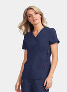 Blouse médicale femme Koi Lite Philosophie bleu marine