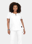 Blouse médicale femme Koi Lite Sérénité Blanc