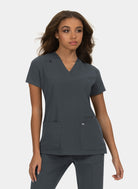 Blouse médicale femme Koi Next Gen Agitation et passion Anthracite