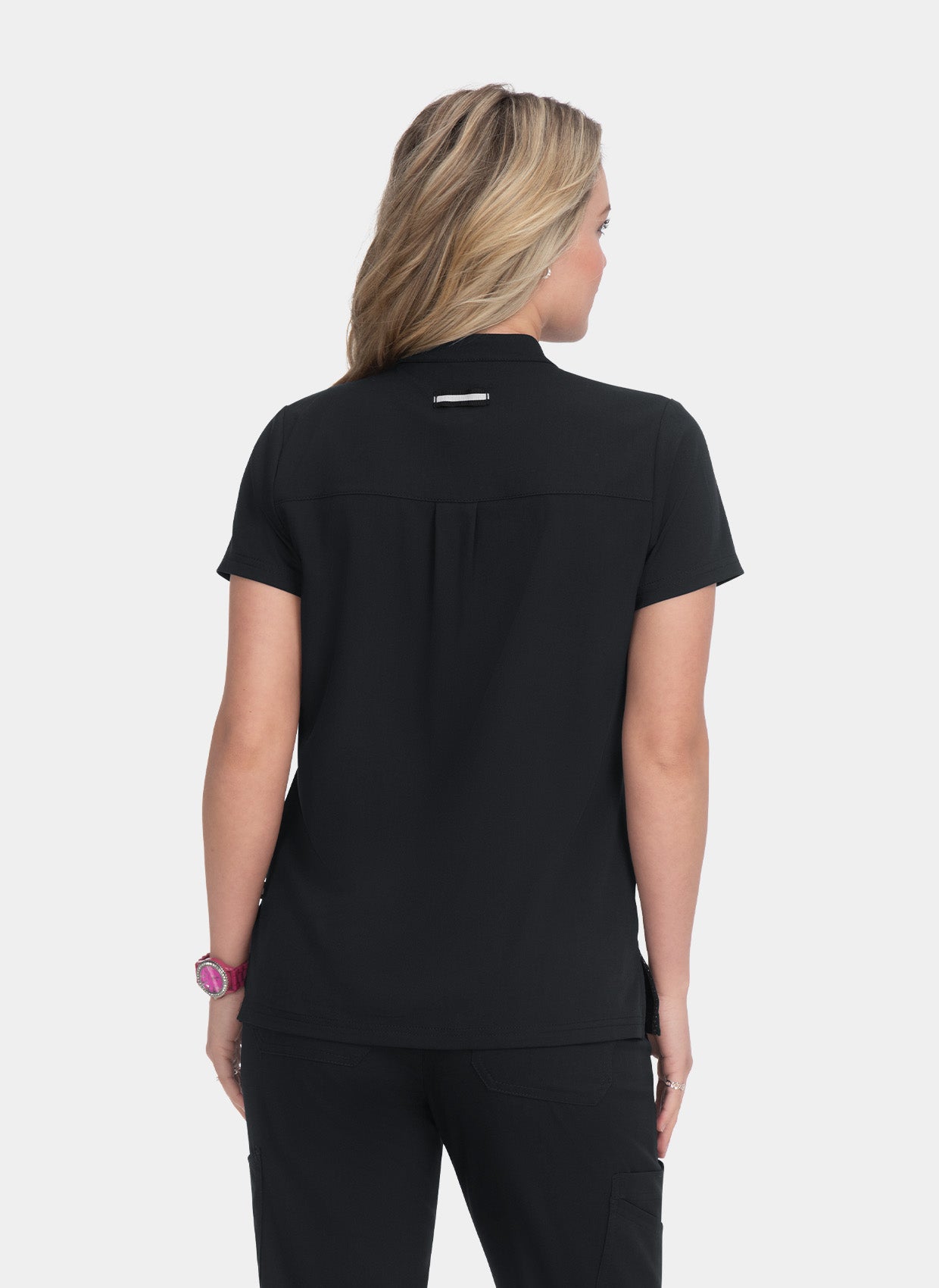 Blouse médicale femme Koi Next Gen Motivation Noir dos