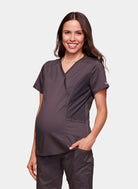 Blouse médicale femme maternité Cherokee Révolution étain