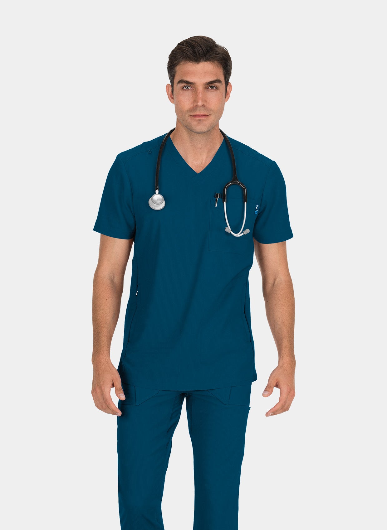 Blouse médicale homme Koi Lite Force bleu caraibes