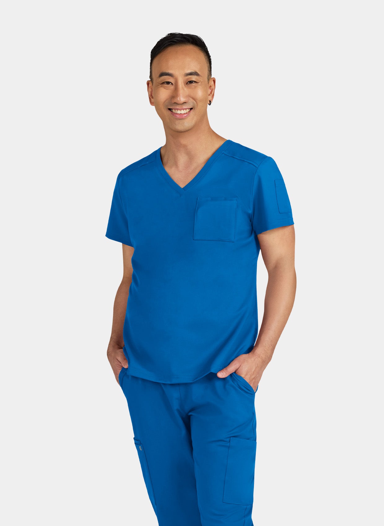 Blouse médicale homme koi Cureology Arthro - Bleu roi