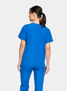 Blouse médicale unisexe Cherokee Classique bleu roi dos