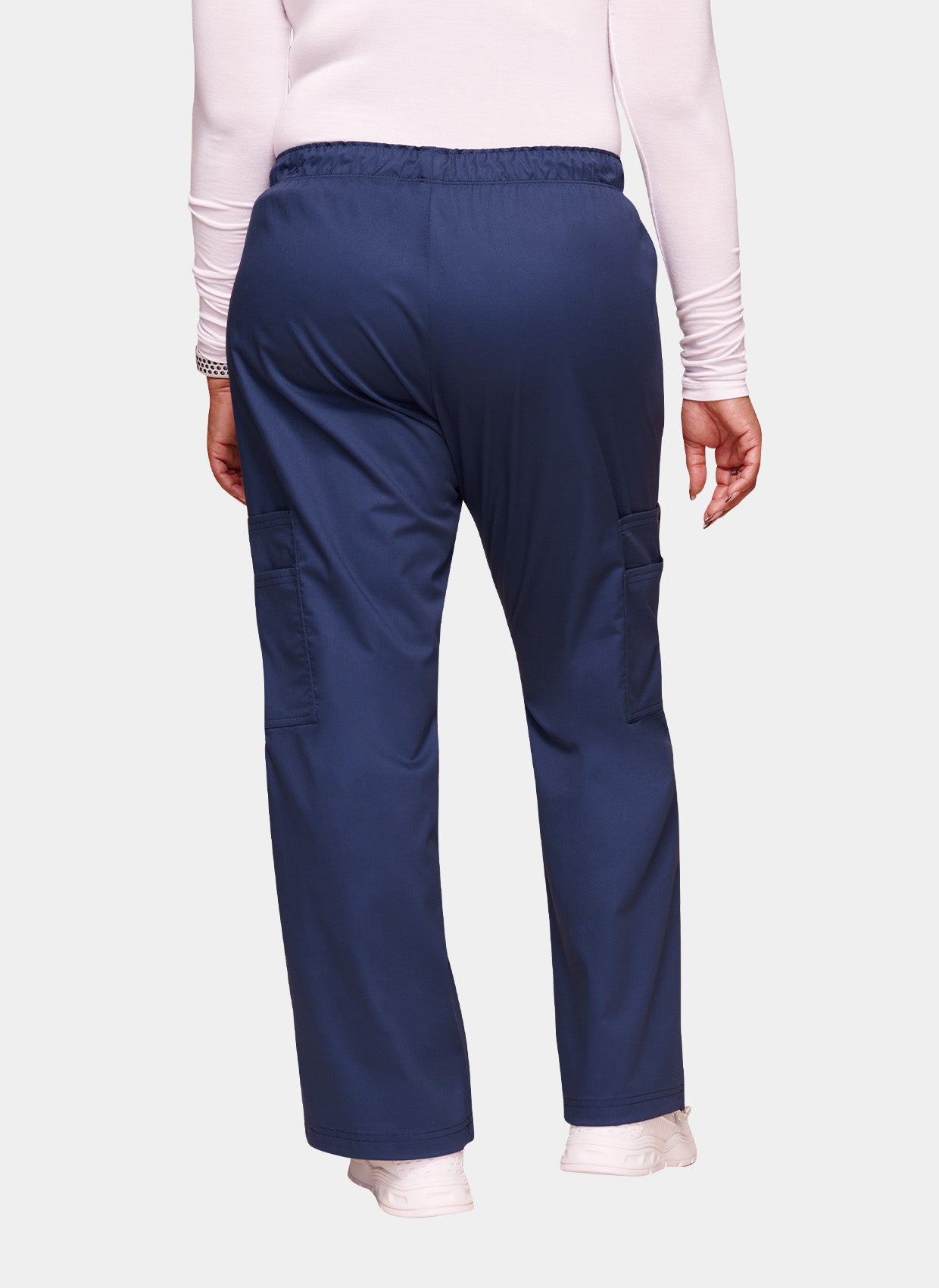 Pantalon médical Unisexe Cherokee Core Stretch taille mi-haute bleu marine dos