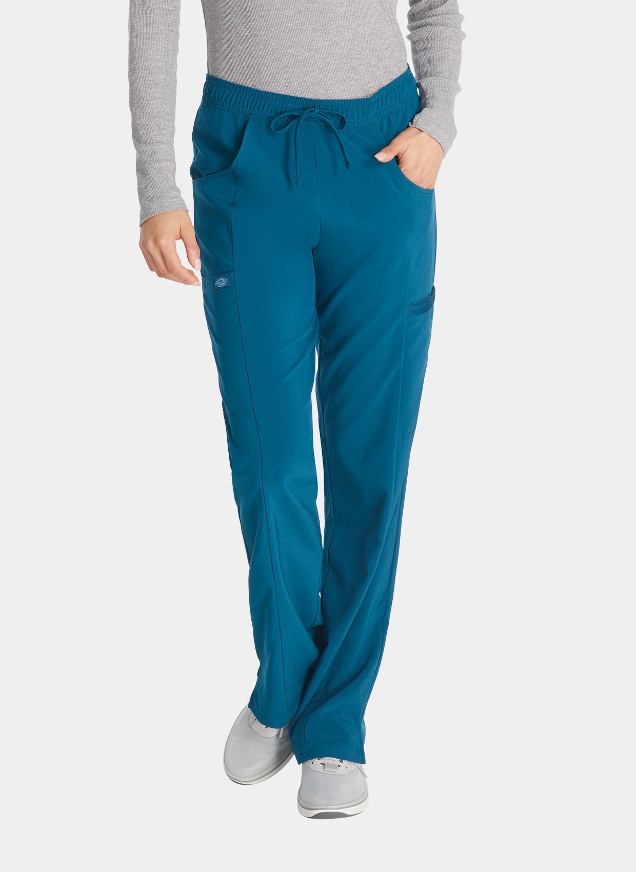 Pantalon médical droit Dickies EDS Essentials Femme DKE010-Bleu Caraïbes