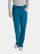 Pantalon médical droit Dickies EDS Essentials Femme DKE010-Bleu Caraïbes