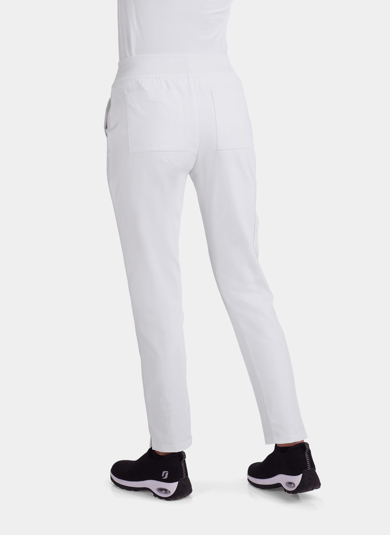 Pantalon médical femme Koi Cureology Atria  - Blanc - dos