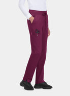 Pantalon médical femme Koi Cureology Atria - Bordeaux - coté