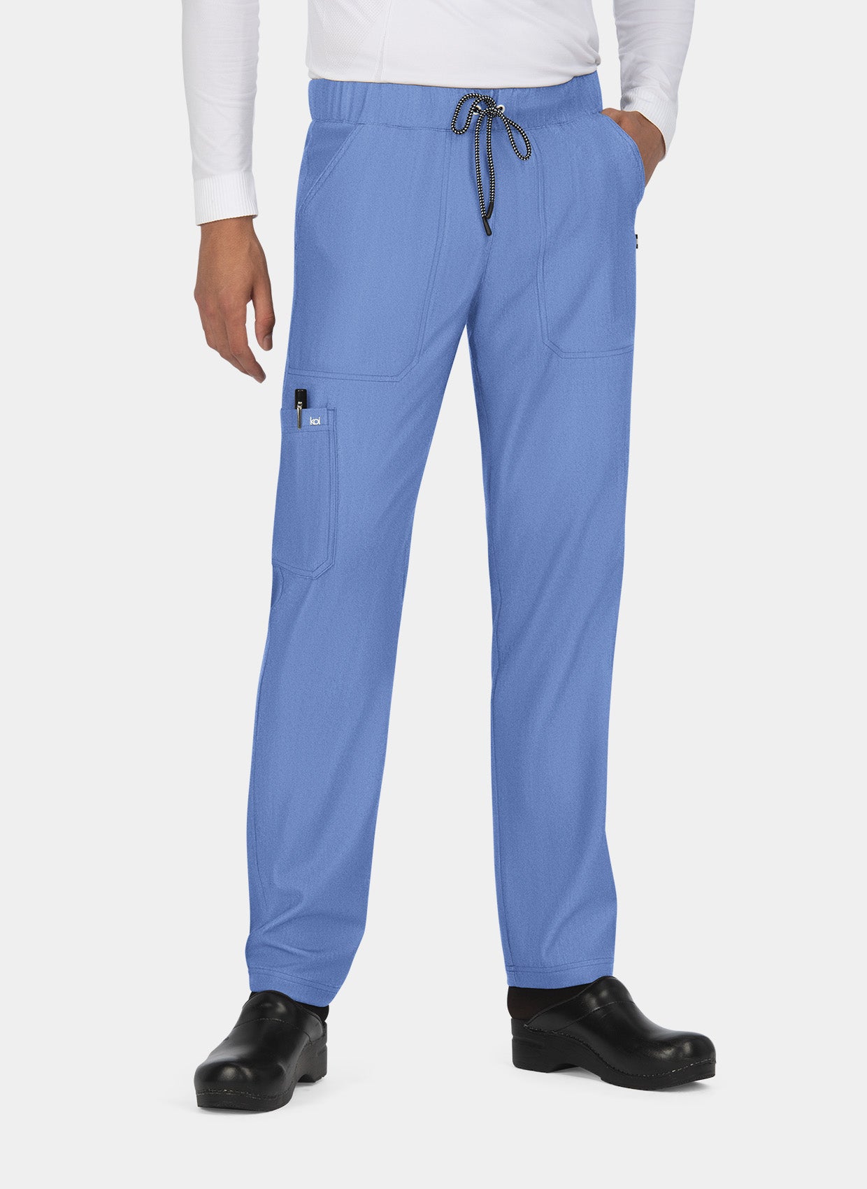 Pantalon médical homme Koi Next Gen Agissez bleu ciel