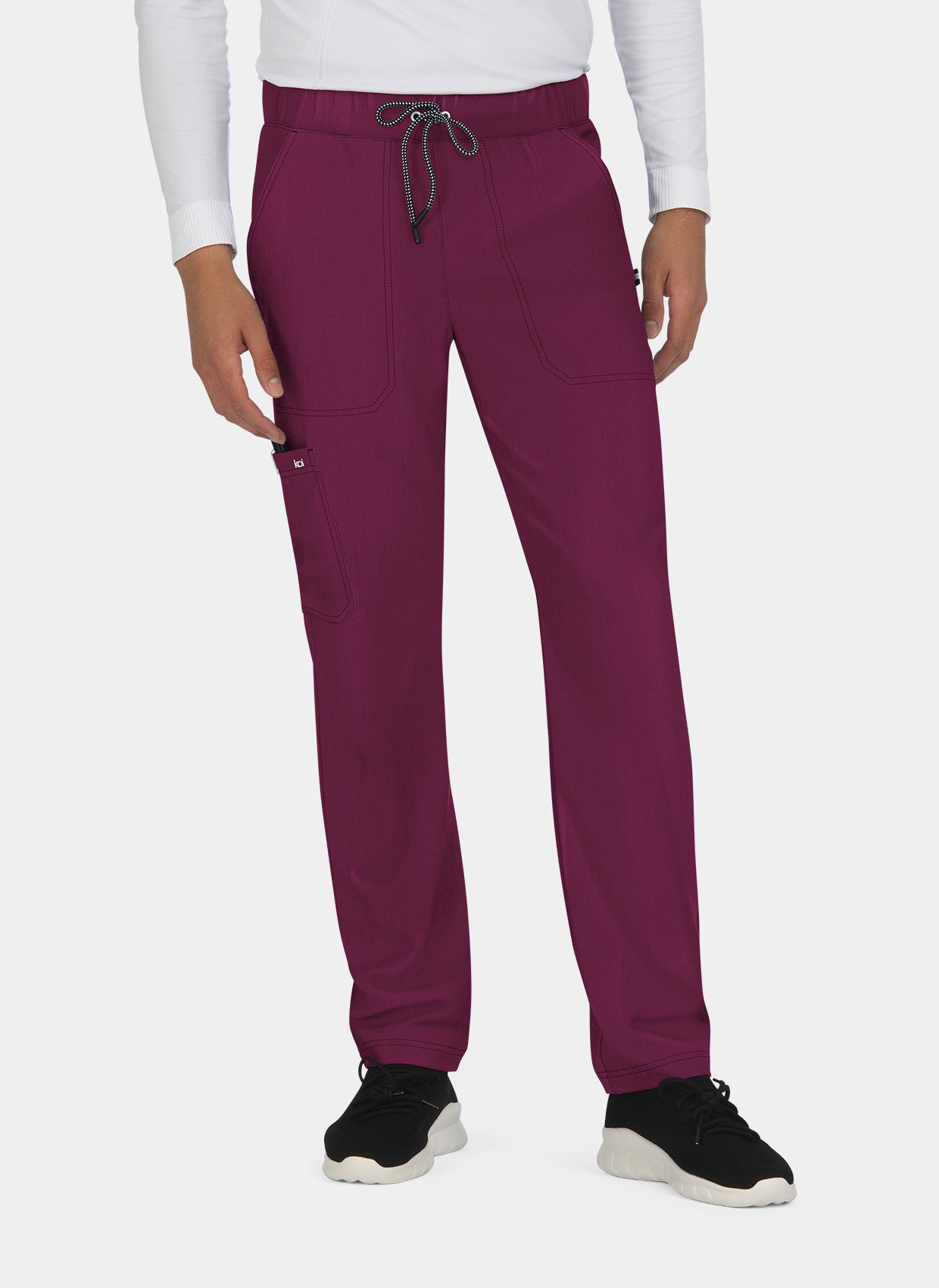 Pantalon médical homme Koi Next Gen Agissez bordeaux