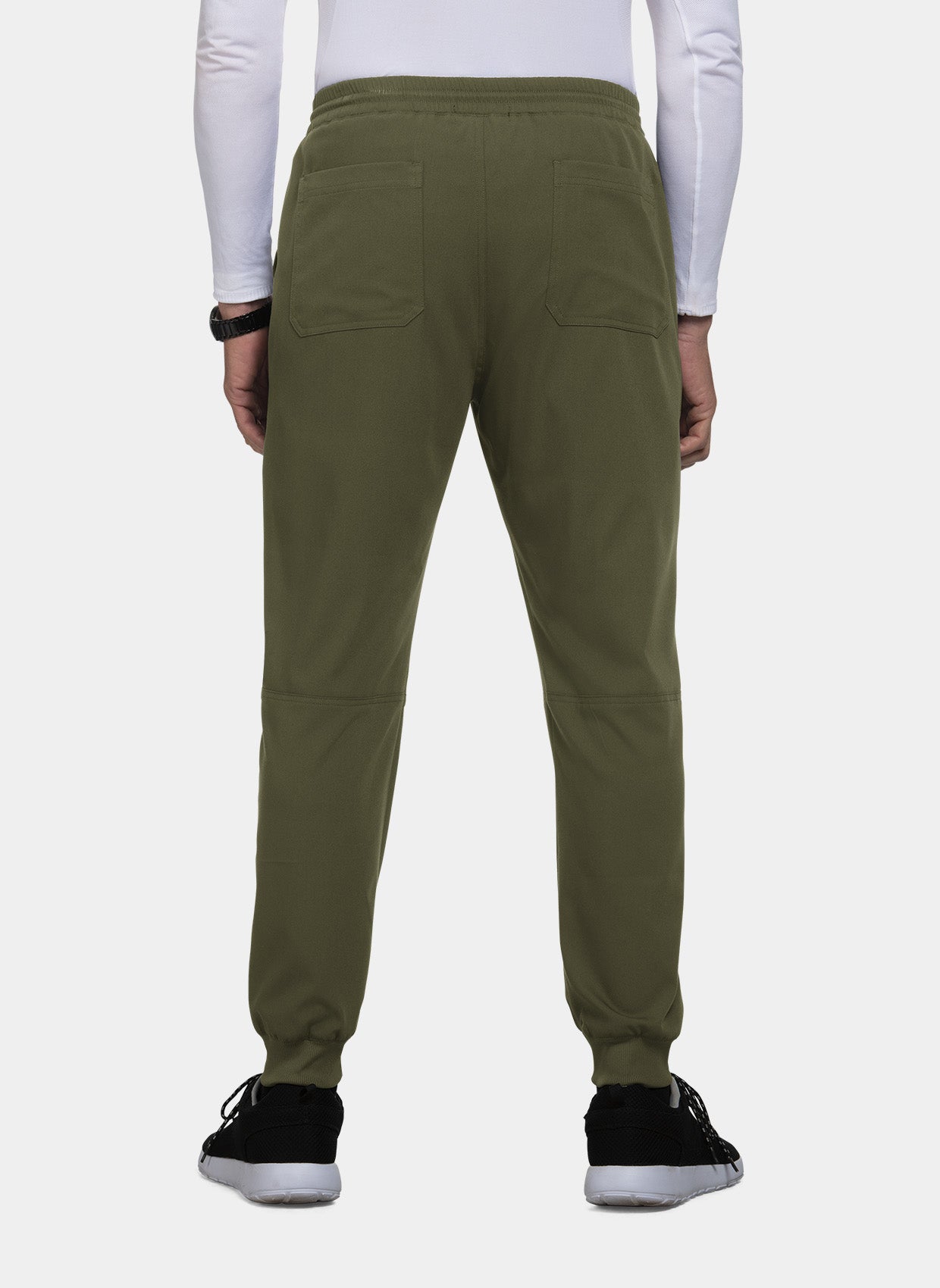 Pantalon médical homme Koi Next Gen De jour comme de nuit olive dos