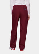 Pantalon médical unisexe Cherokee à cordon Bordeaux dos