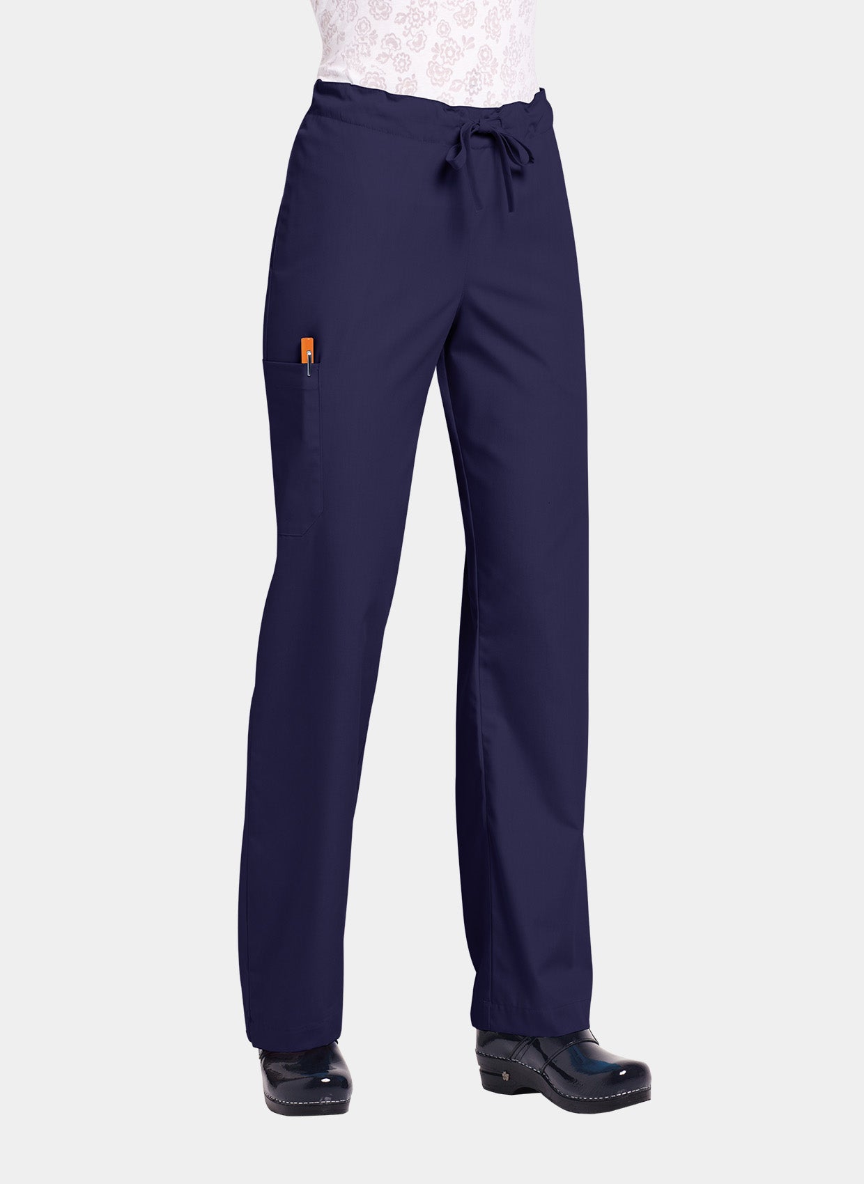 Pantalon médical unisexe Huntington Orange Standard Bleu Marine