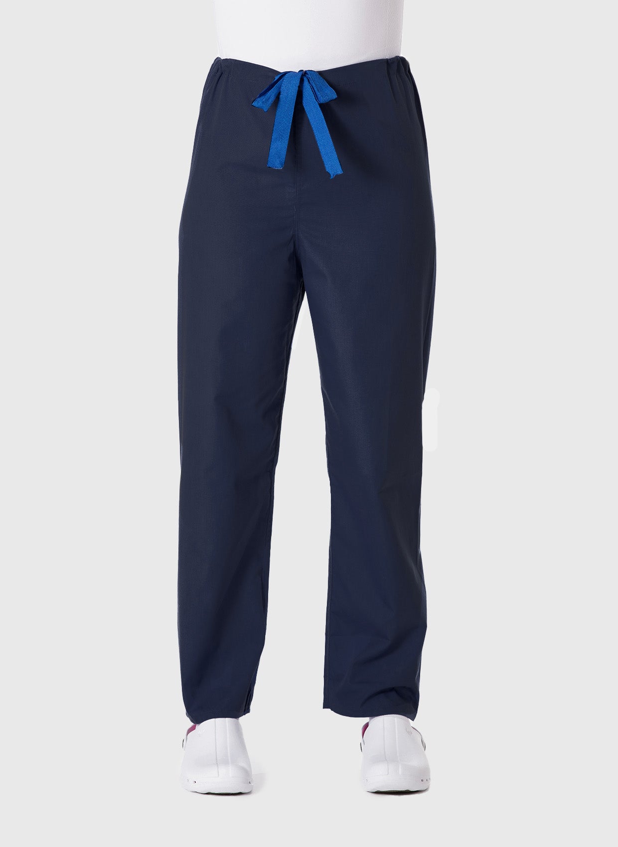 Pantalon médical unisexe et réversible bleu marine