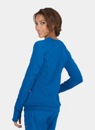 Veste passe couloir femme Koi Lite Clarity-bleu-roi-dos