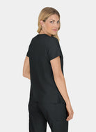 Blouse médicale femme Koi Basics Becca Dos - Noir