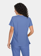 Blouse médicale femme Koi Basics Katie Dos -  Bleu ciel