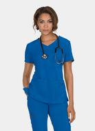 Blouse médicale femme Koi Basics Katie -  Bleu roi