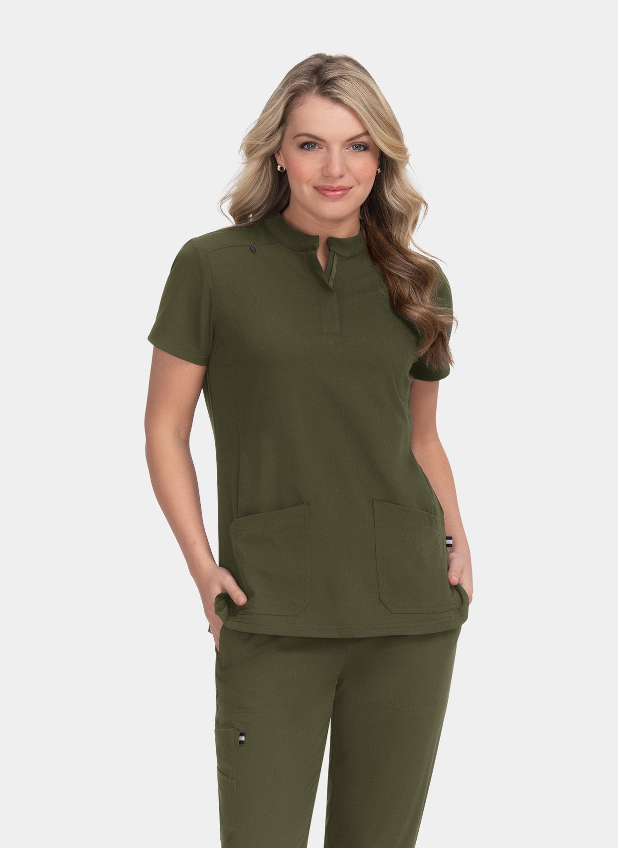 Blouse médicale femme Koi Next Gen Motivation - Olive