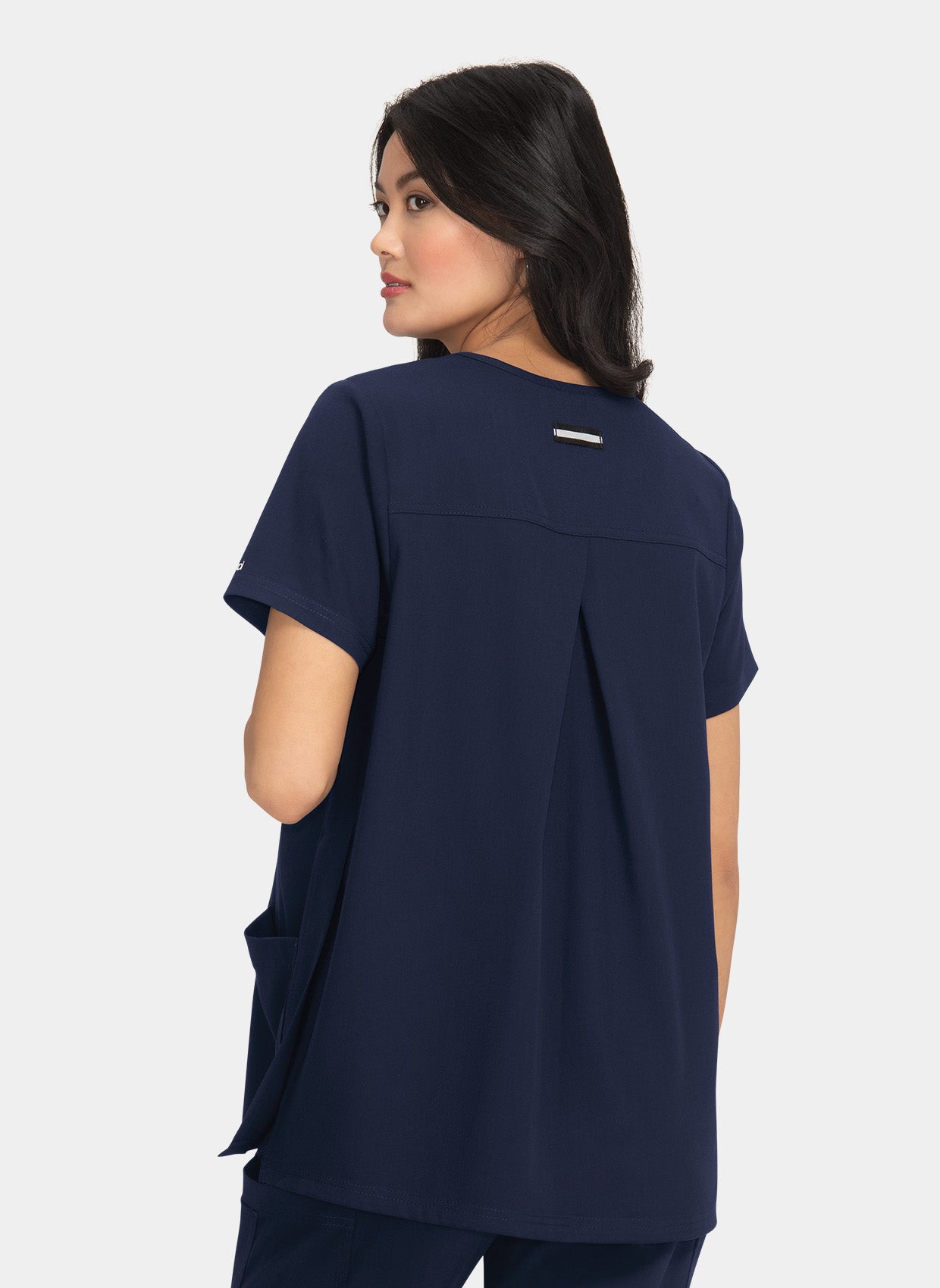 Blouse médicale femme maternité Koi Next Gen À bord Dos - Bleu marine