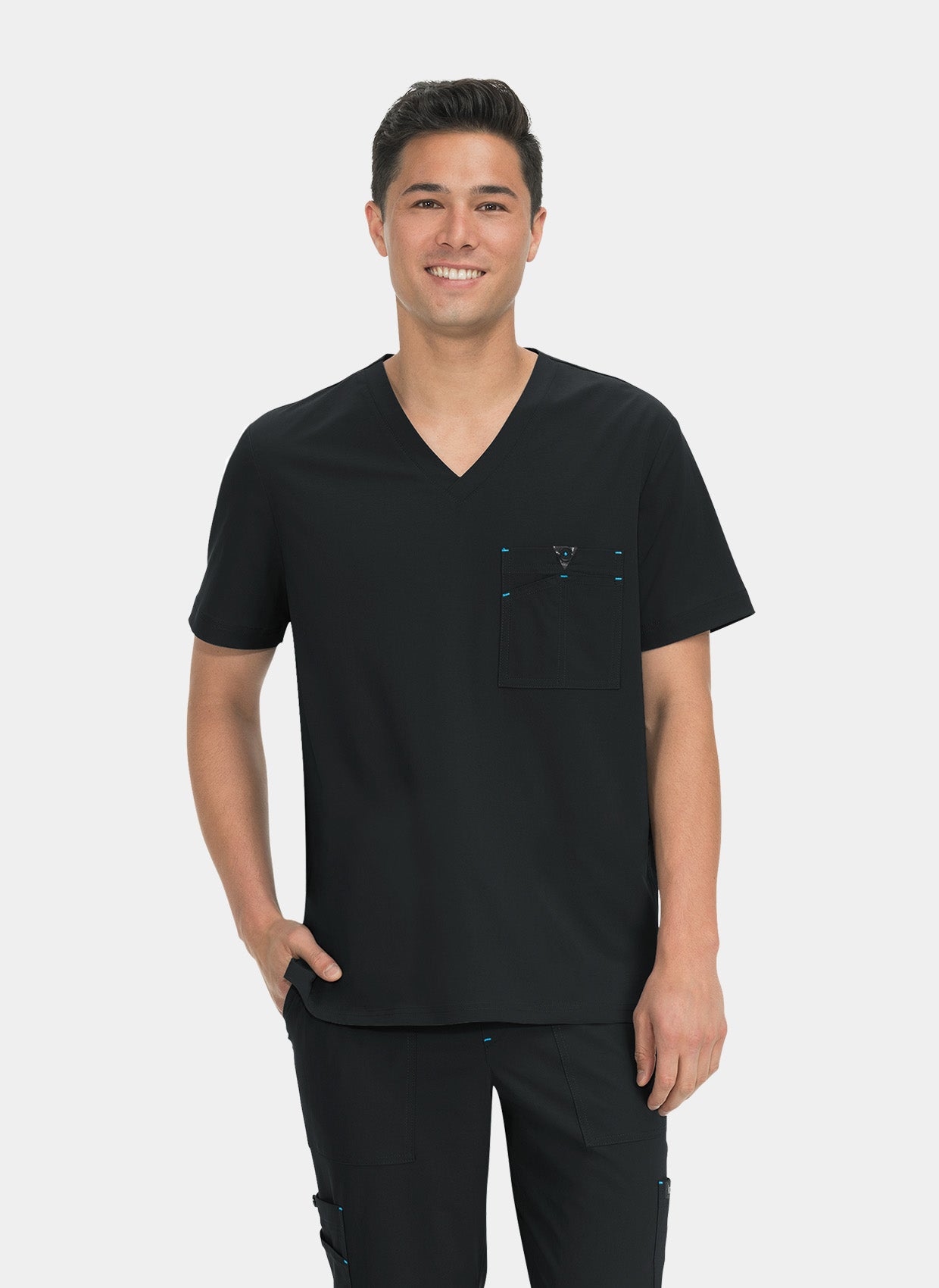 Blouse médicale homme Koi Basics Bryan - Noir