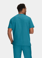 Blouse médicale homme Koi Next Gen Liberté Dos - Bleu canard