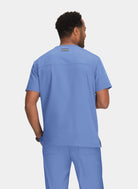 Blouse médicale homme Koi Next Gen Liberté Dos - Bleu ciel