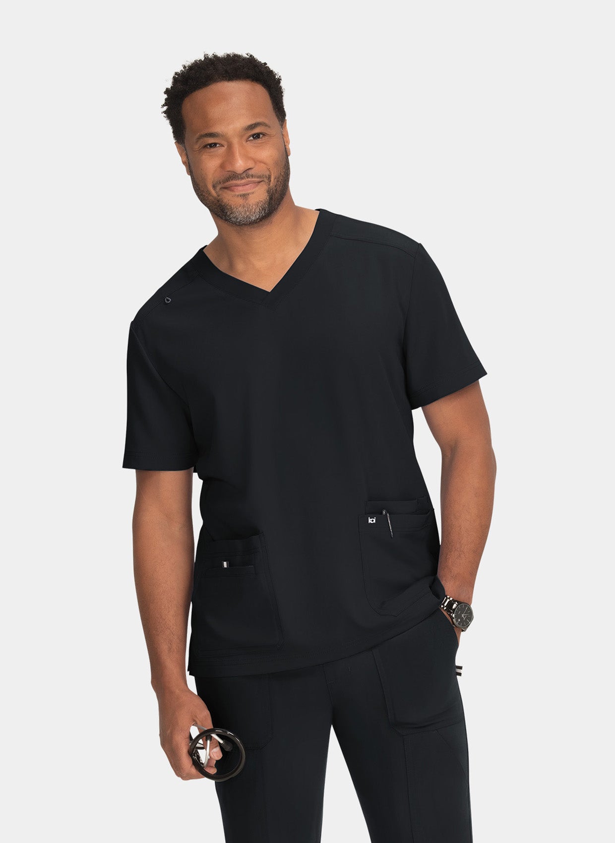 Blouse médicale homme Koi Next Gen Liberté - Noir