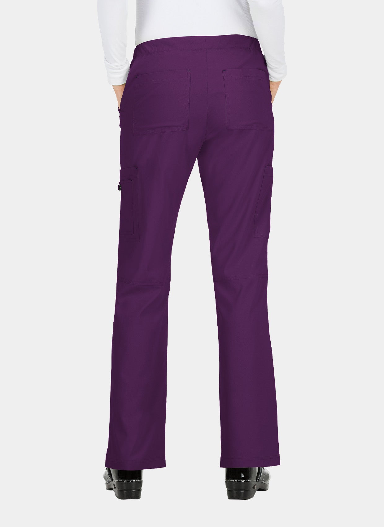 Pantalon médical femme Koi Basics Holly Dos - Aubergine