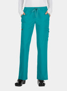 Pantalon médical femme Koi Basics Holly - Bleu canard