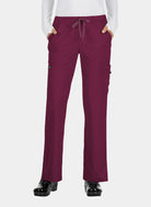 Pantalon médical femme Koi Basics Holly - Bordeaux