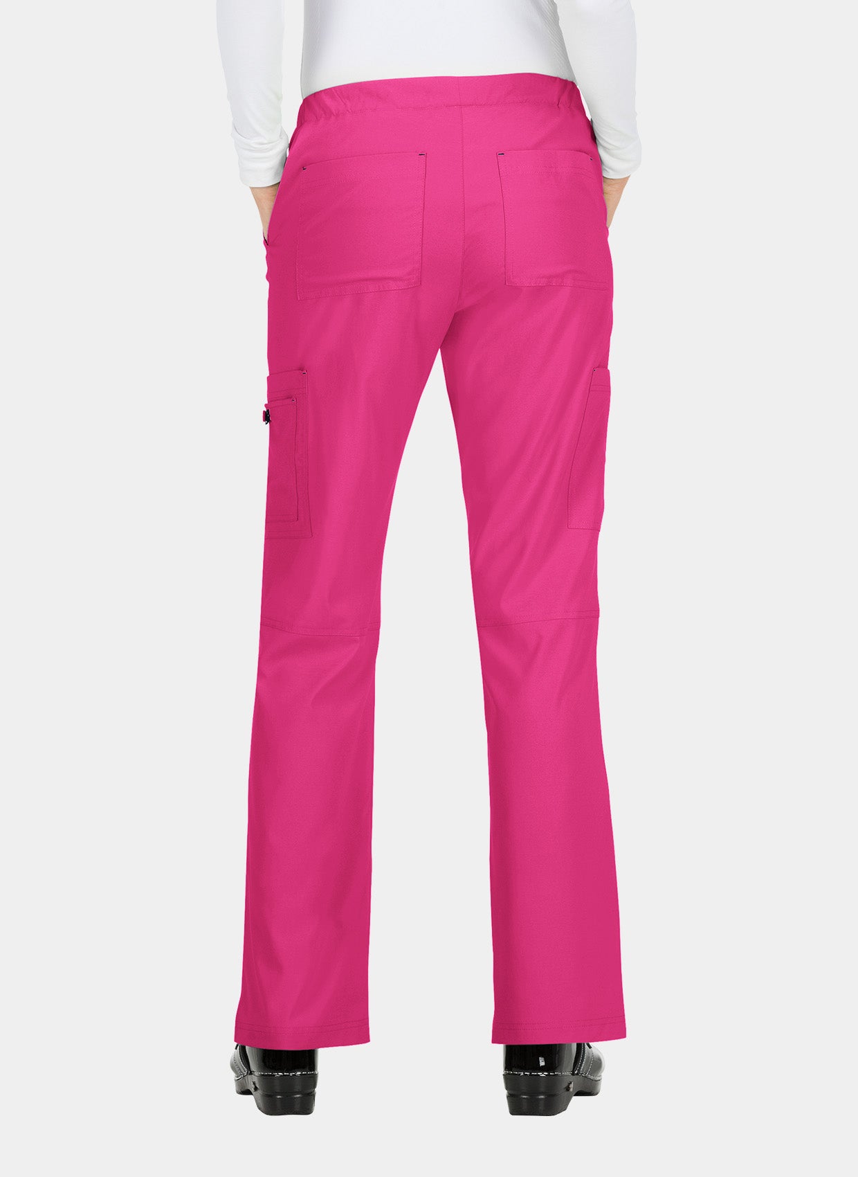 Pantalon médical femme Koi Basics Holly Dos - Rose vif