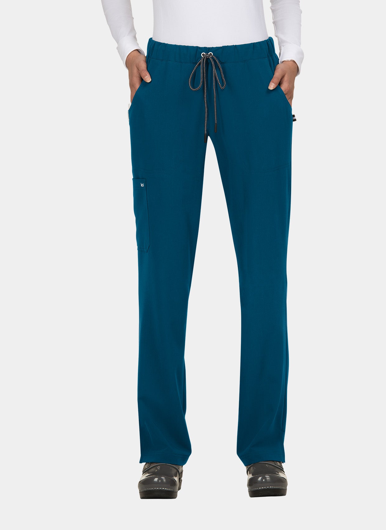 Pantalon médical femme Koi Next Gen Héros du quotidien- Bleu Caraïbes