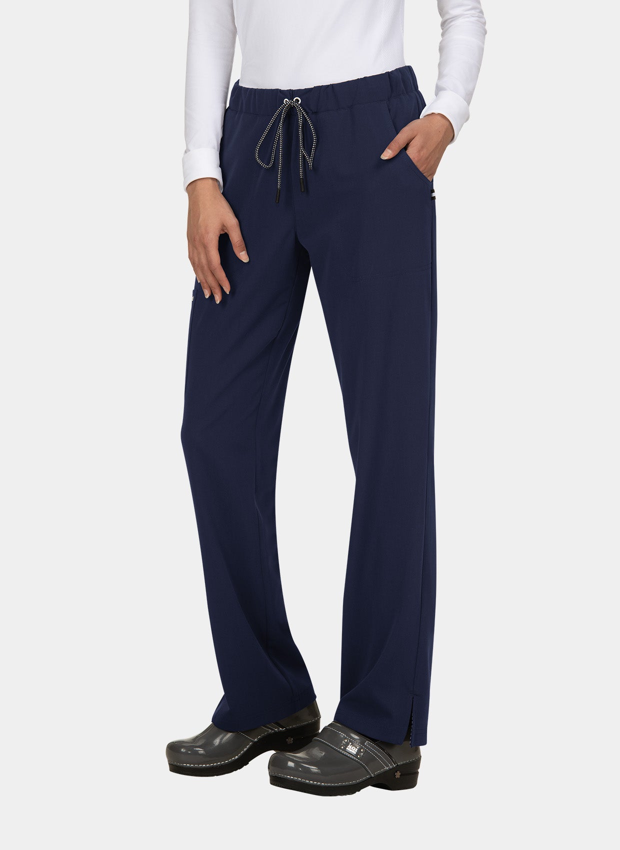 Pantalon médical femme Koi Next Gen Héros du quotidien- Bleu marine