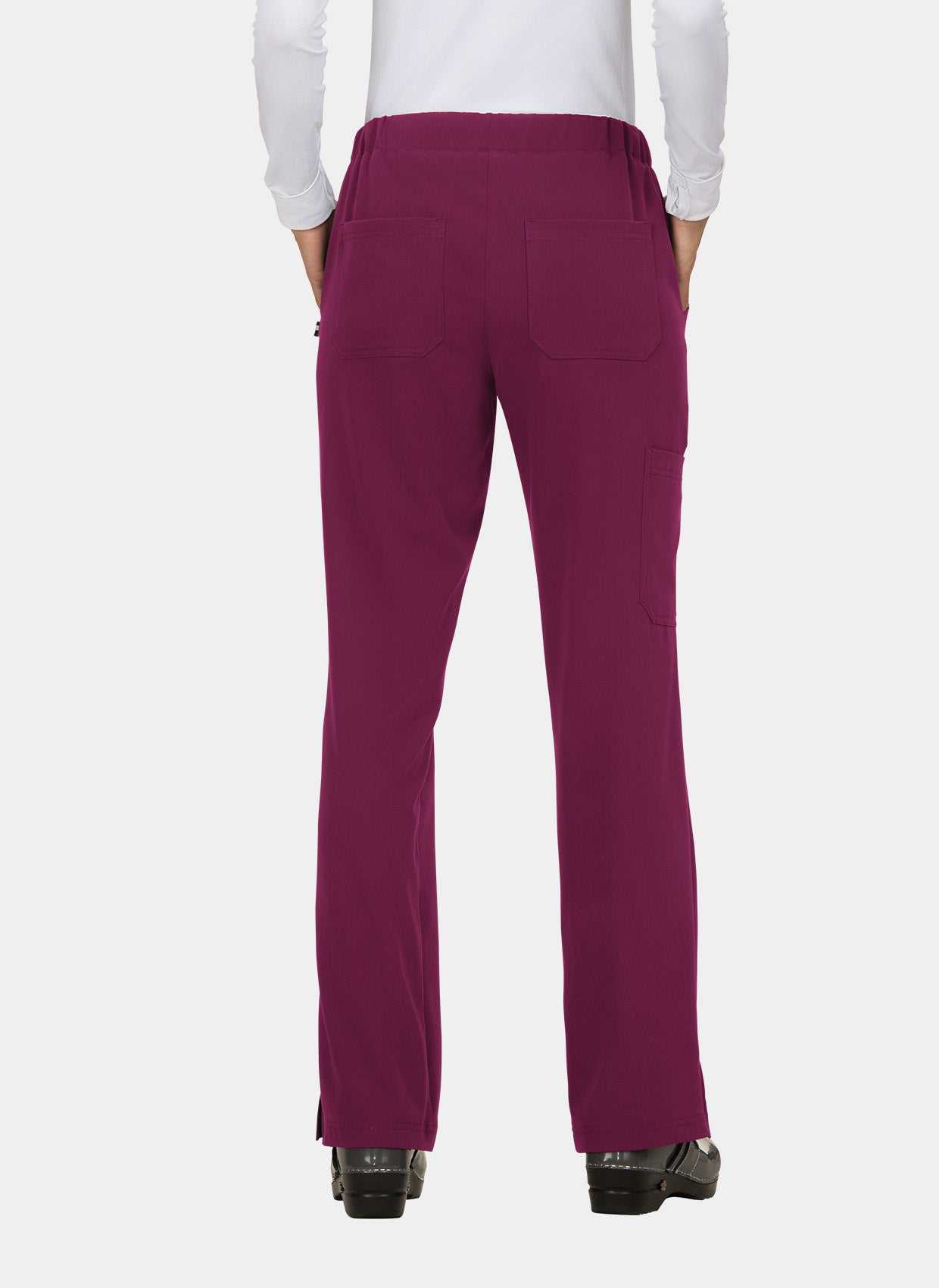 Pantalon médical femme Koi Next Gen Héros du quotidien Dos - Bordeaux