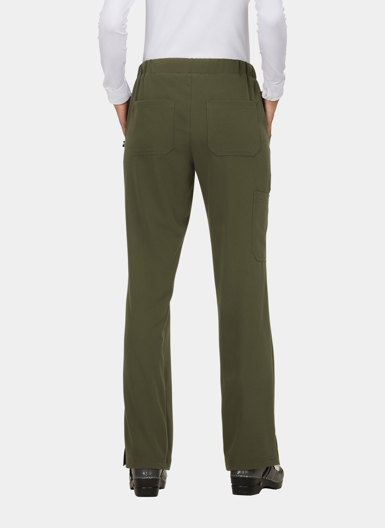 Pantalon médical femme Koi Next Gen Héros du quotidien Dos - Olive