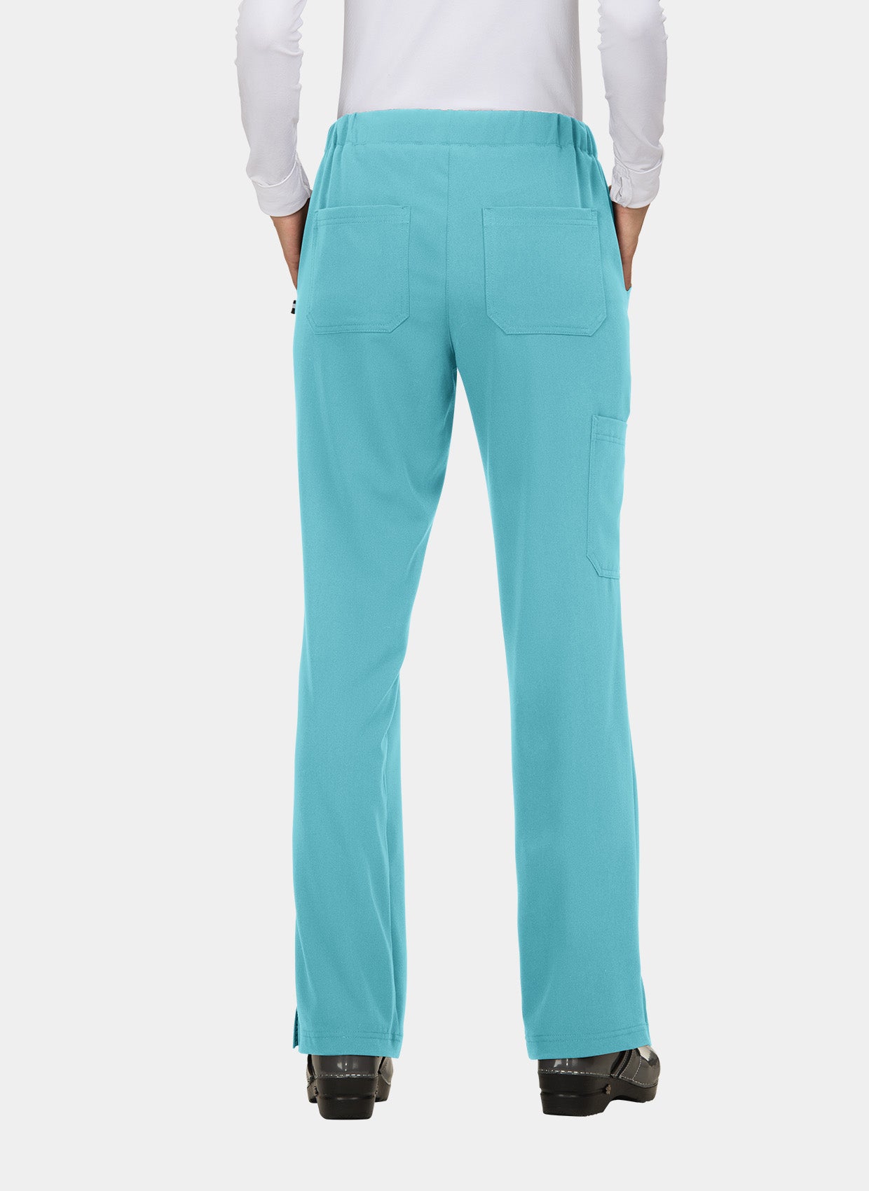 Pantalon médical femme Koi Next Gen Héros du quotidien Dos - Sea Glass