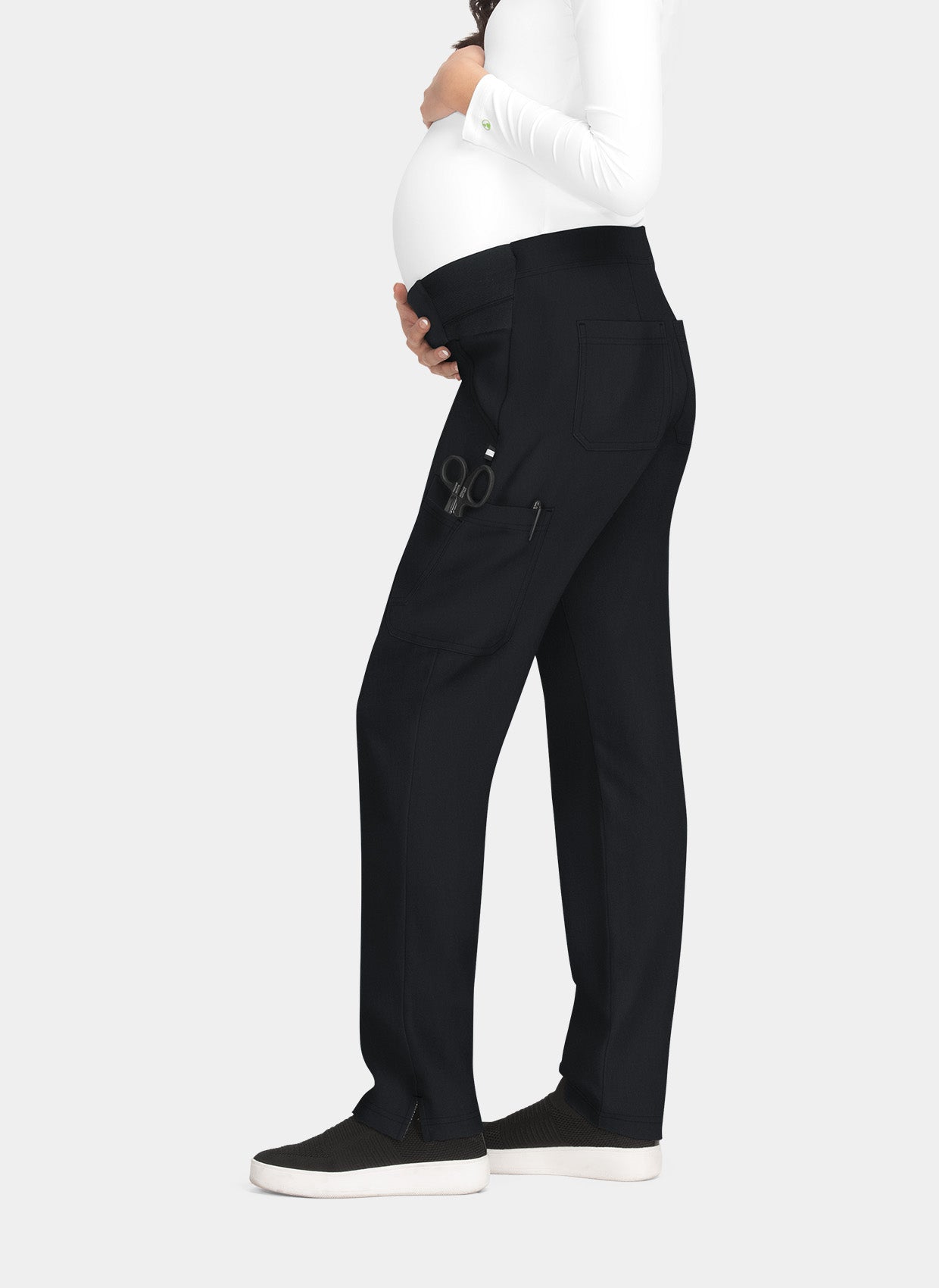 Pantalon médical femme maternité Koi Next Gen En mouvement- Noir