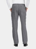 Pantalon médical homme Koi Basics Luke Dos - Gris chiné