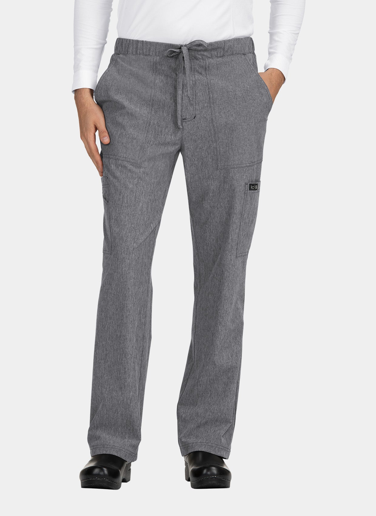 Pantalon médical homme Koi Basics Luke - Gris chiné