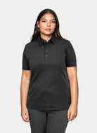 Polo médical Tee Jays noir