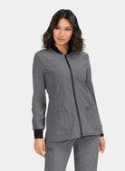 Veste passe couloir femme Koi Basics Andrea - Gris chiné