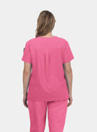 Blouse médicale femme Koi Cureology Cardi - rose framboise - dos